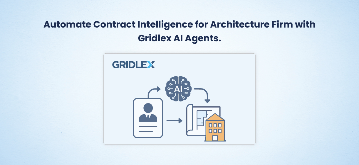 Automate Contract Intelligence for Architecture Firm with Gridlex AI Agents.